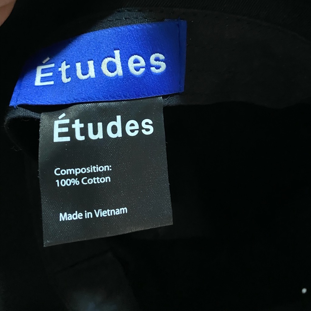 Bucket hat black one size never use